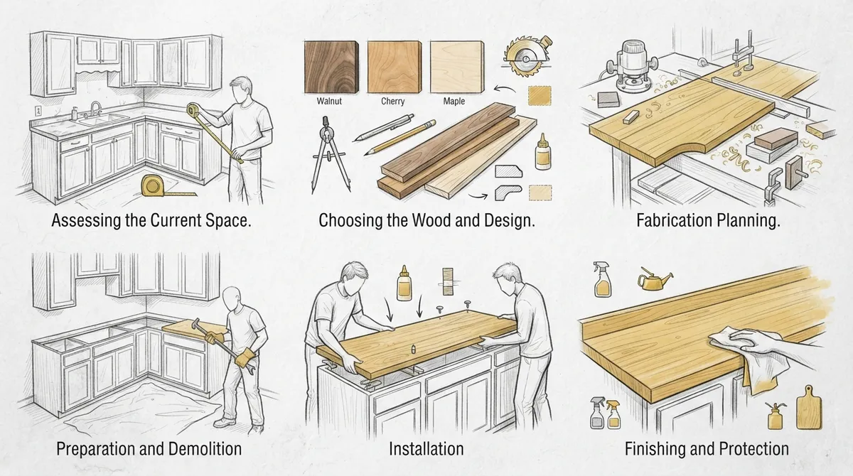 kitchen countertop remodeling