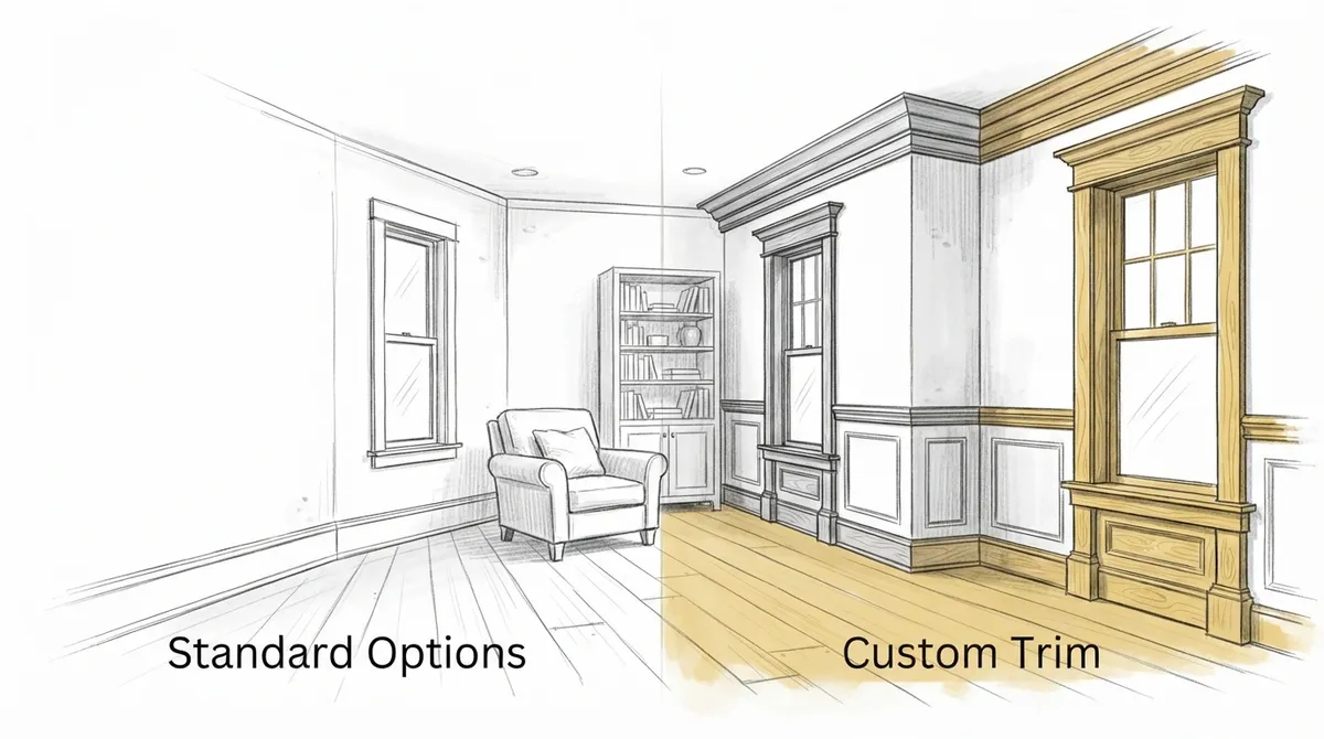 custom trim carpentry