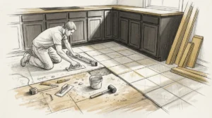 Kitchen Remodeling Flooring: A Carpentry-Driven Guide