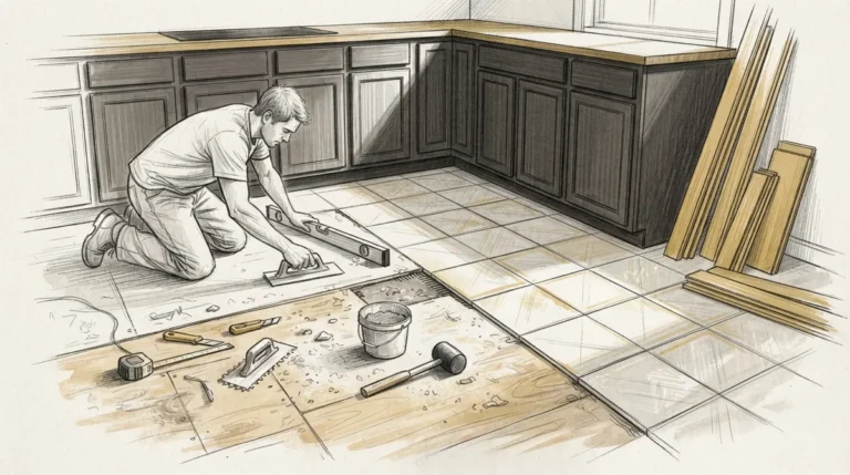 Kitchen Remodeling Flooring: A Carpentry-Driven Guide