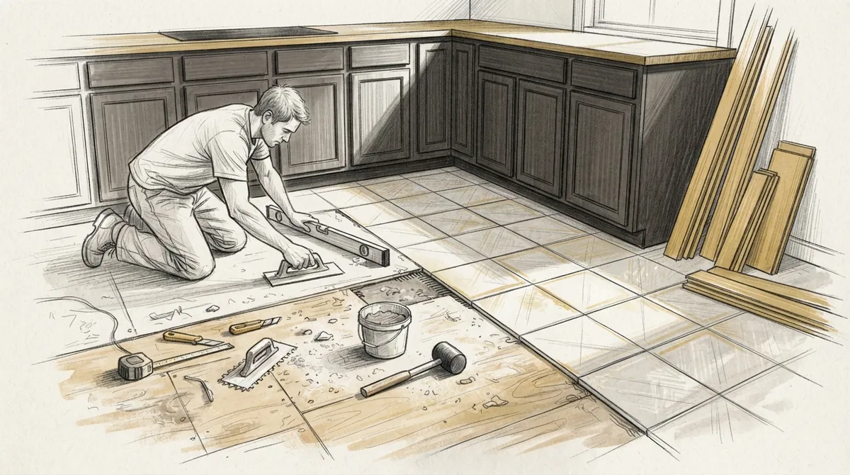 Kitchen Remodeling Flooring: A Carpentry-Driven Guide
