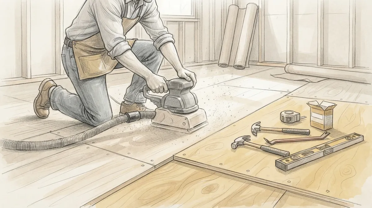 hardwood flooring installation
