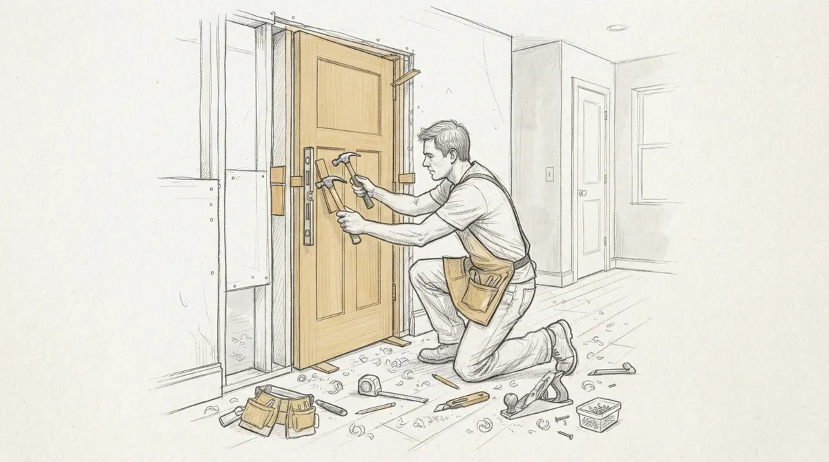interior door installation