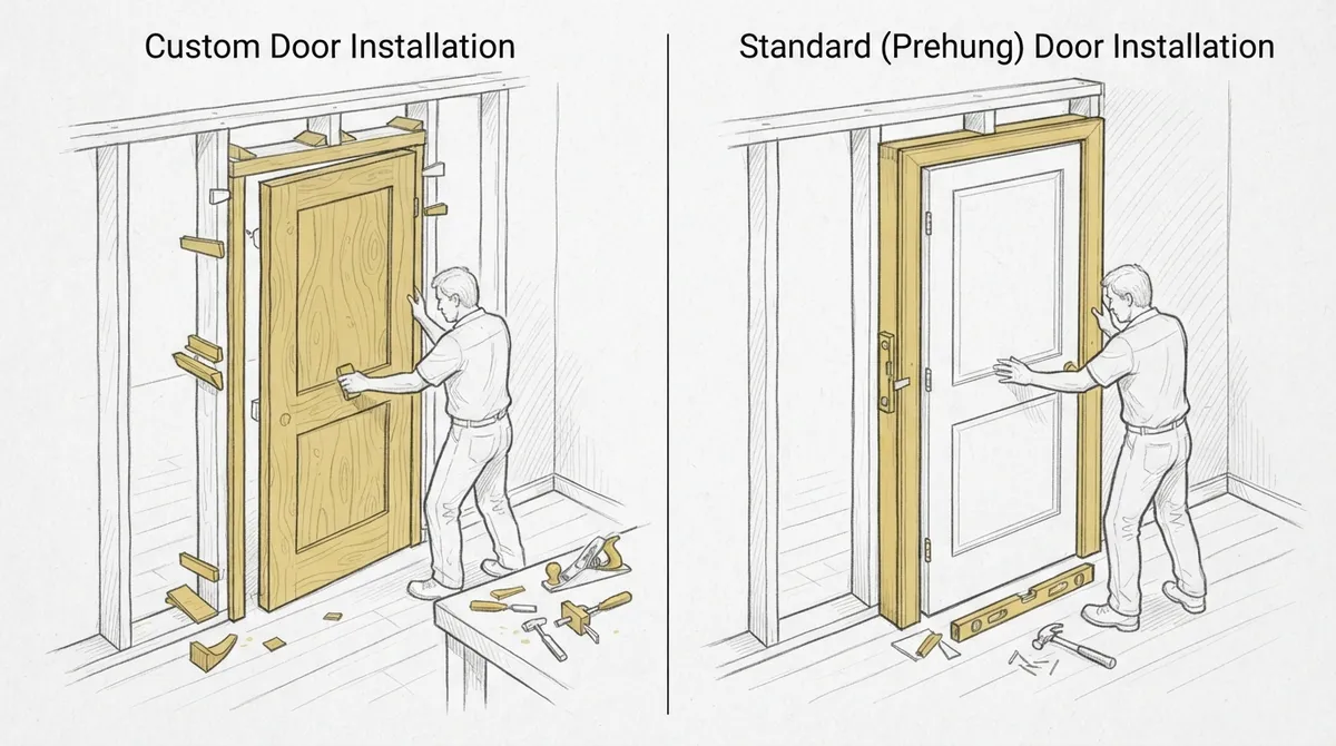 interior door installation