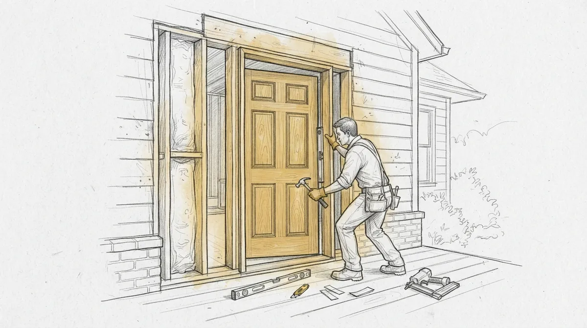 exterior door installation
