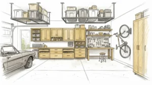 11 Garage Storage Solutions Built by Custom Carpenters