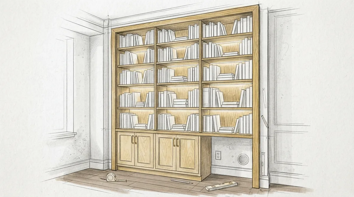 6 Custom Bookcases That Transform Any Room in 2026