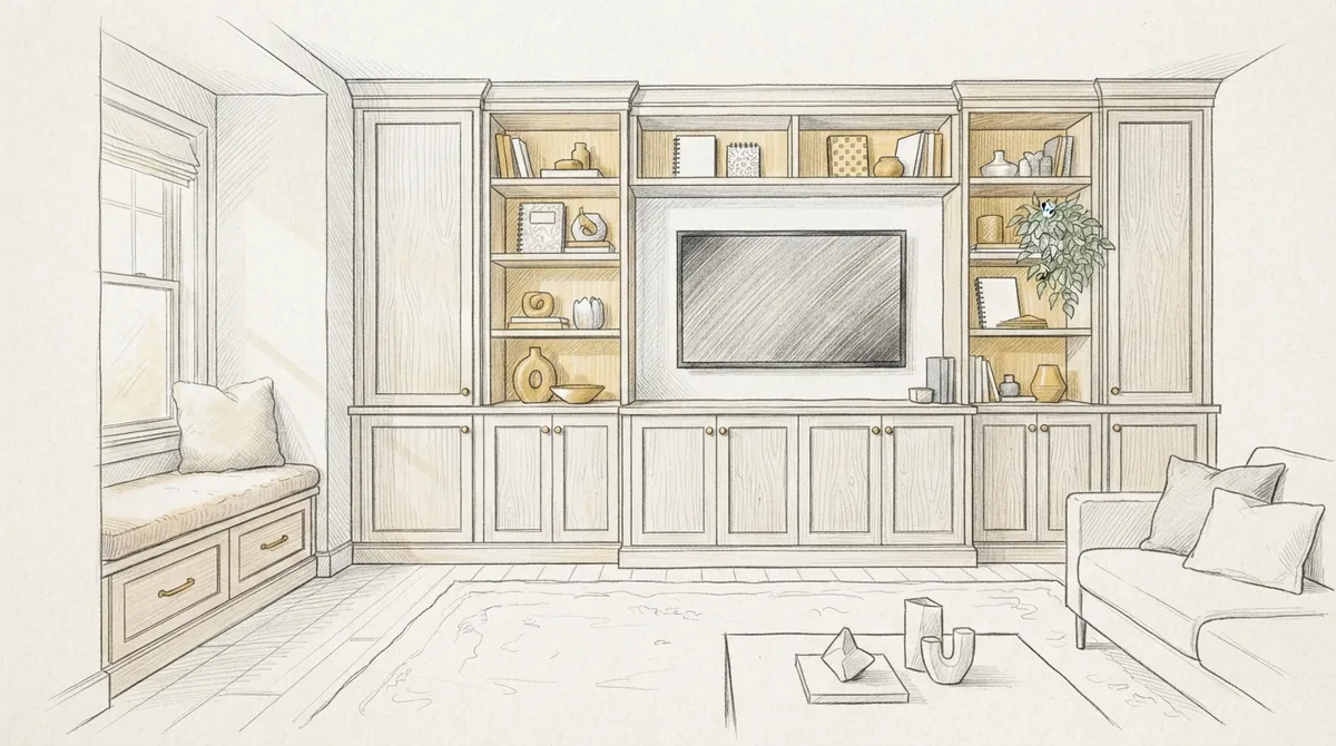 5 Custom Cabinets for Living Room Upgrades (2026 Guide)