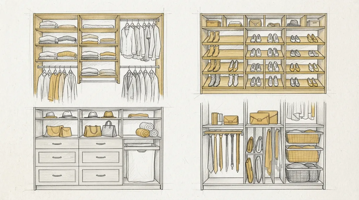 closet shelving installation