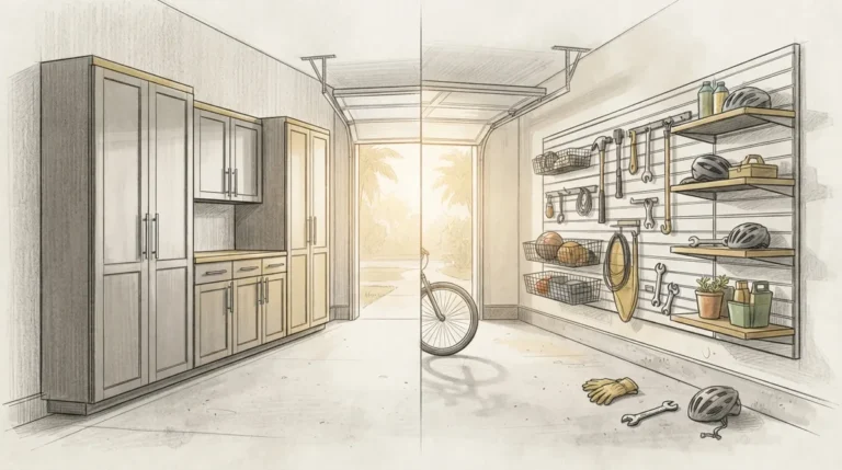 Custom Garage Cabinets vs. Wall Systems: Which Wins?