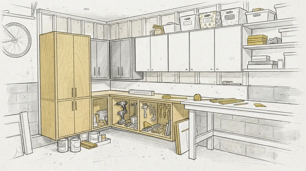 Custom vs. Prefab Garage Cabinet Installation: Which Wins?