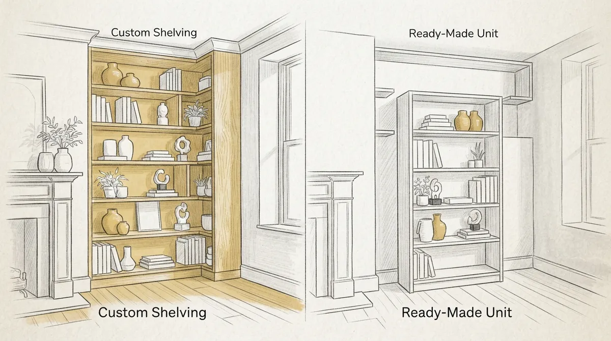 custom shelving