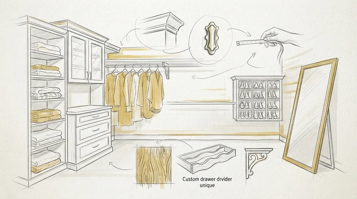 unique custom closets