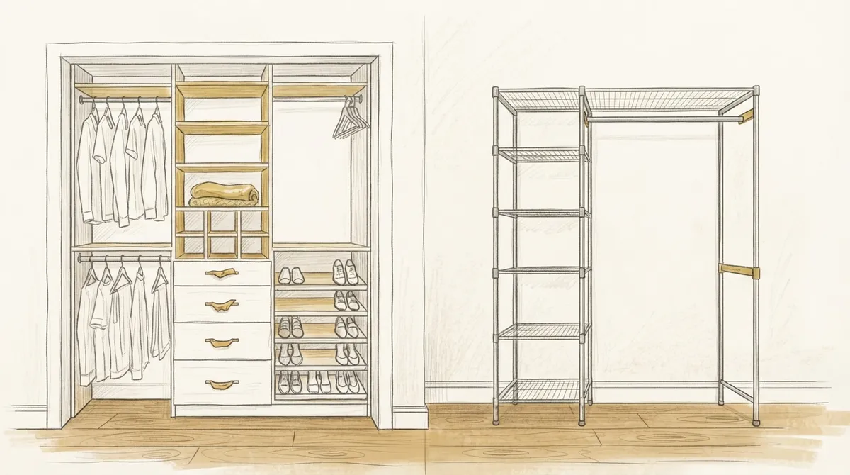 unique custom closets