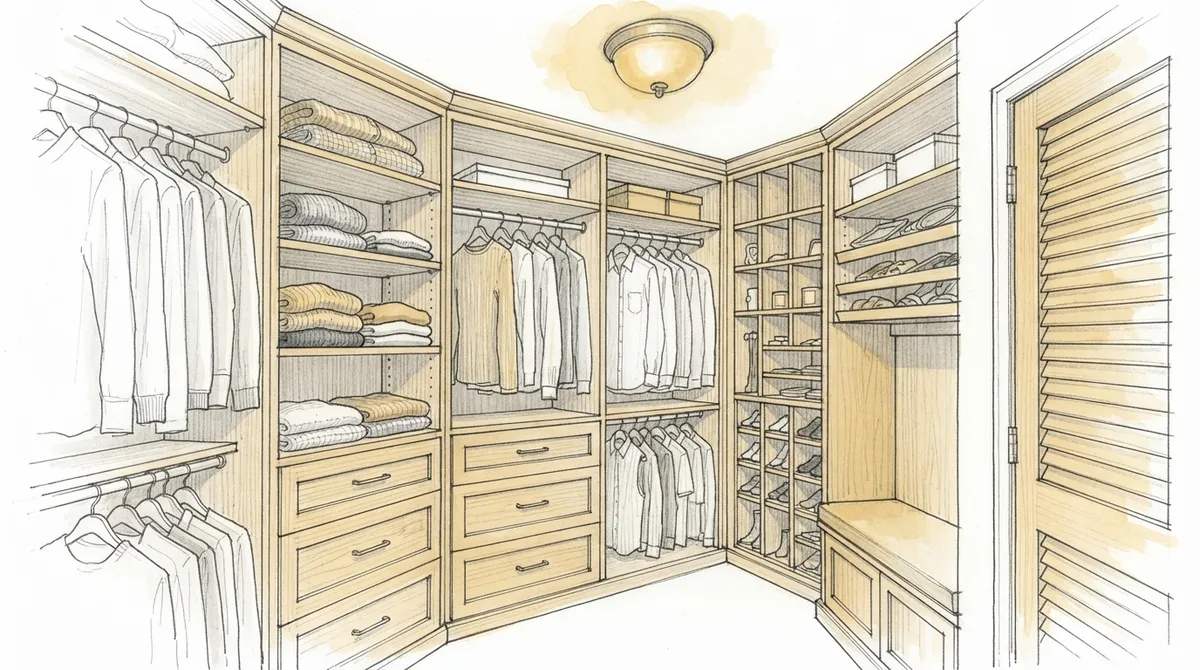 Unique Custom Closets: 9 Design Ideas for Tampa Homes