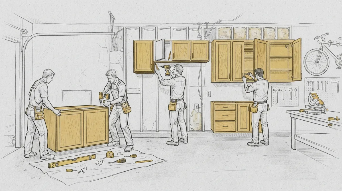 garage cabinet installation near me