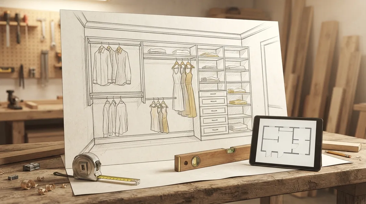 Design Your Closet Online: A Custom Carpentry Guide